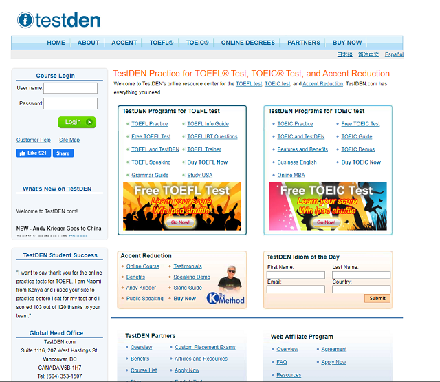 testden